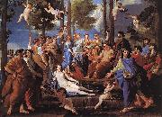 POUSSIN, Nicolas Apollo and the Muses (Parnassus) af Spain oil painting artist